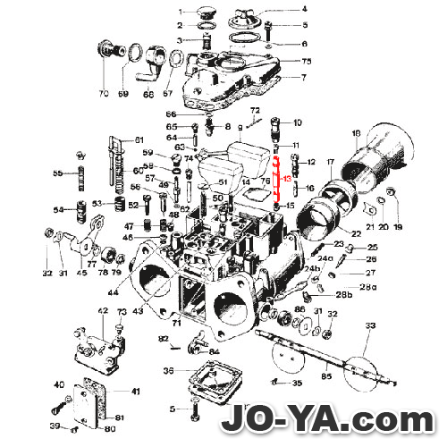 ウエーバーキャブ用エマルジョンチューブ　F2x６本 ウエーバーキャブ用エマルジョンチューブ F2x6本 - メルカリ
